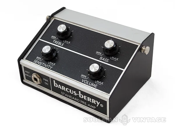 Barcus-Berry 1330-1 Standard Pre-Amplifier — Soulman Vintage